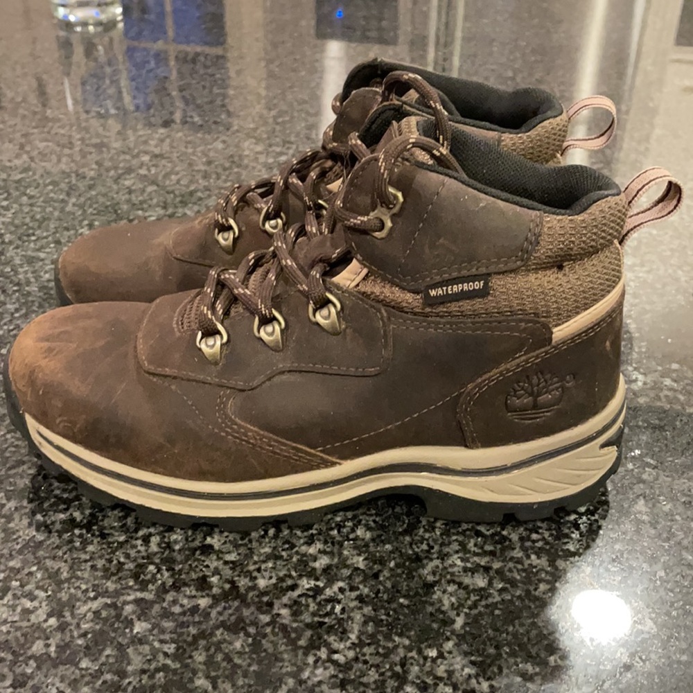 Kids waterproof Timberland hiking boots